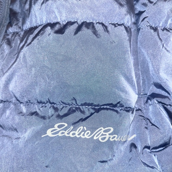 Preowned Eddie Bauer Down Puffer Jacket EB650 Full Zip Women’s S - Picture 9 of 10